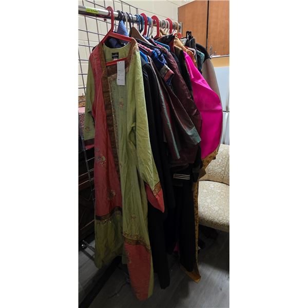 24 Pieces of Vintage Clothing - Wide Variety of Styles, Fabrics and Sizes