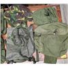 Image 2 : Group of Red Cross & Military Style Clothing - Caps, Utility Pouches, Nape Protector and more