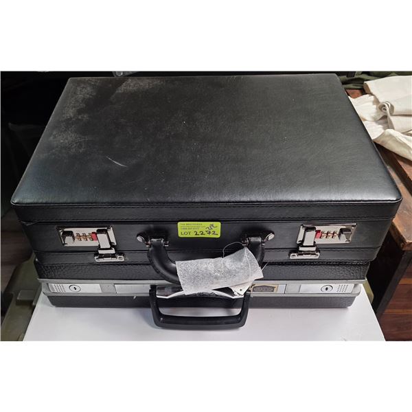 Vintage Samsonite & New Bugatti  Briefcase