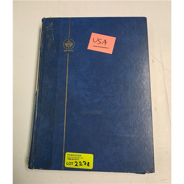 Stock Books of Vintage USA Stamps * 1920s and up * Used