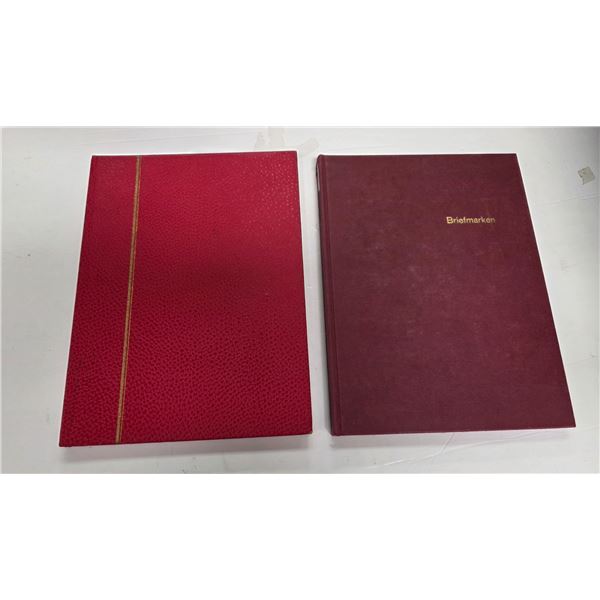 2 Stock Books of Vintage Sweden and German Stamps (1920s and up)
