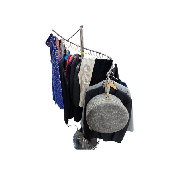 Rack Full of Vintage Clothes and Costumes * Preowned * Rack not included