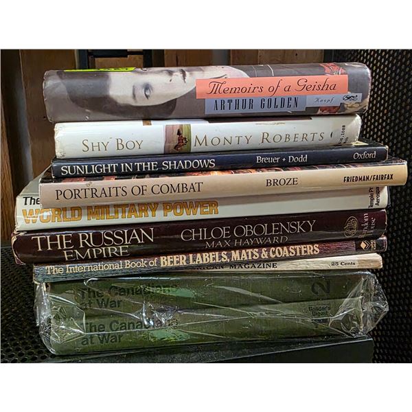 9 Coffee Table and Reference Books * Many Hardcovers