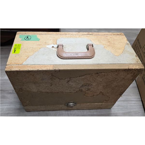 Vintage Kenmore Sewing Machine with Foot Pedal and Case