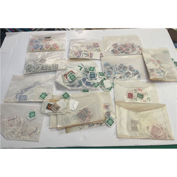 Collection of Vintage Canadian Stamps * Majority are Used