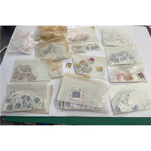 Collection of Vintage Canadian Stamps * Majority are Used
