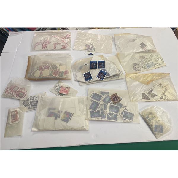 Collection of Vintage Canadian Stamps * Majority are Used