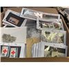 Image 1 : Box of Mint and Used World Stamps in Pocket Cards * Scott Numbered * Wide Range of Countries