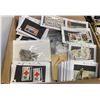 Image 2 : Box of Mint and Used World Stamps in Pocket Cards * Scott Numbered * Wide Range of Countries
