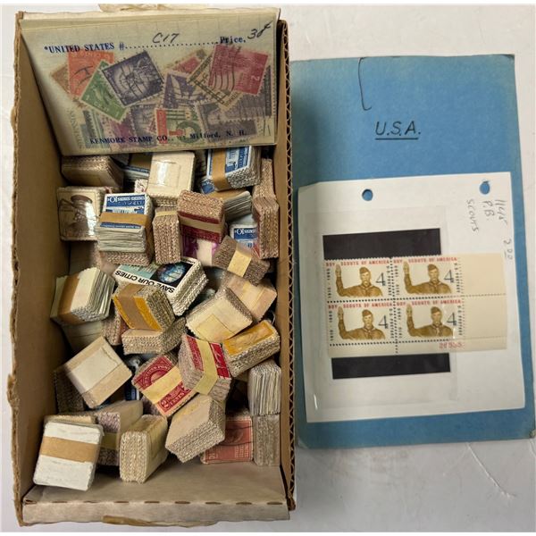 Bundles of Vintage USA Stamps * Used