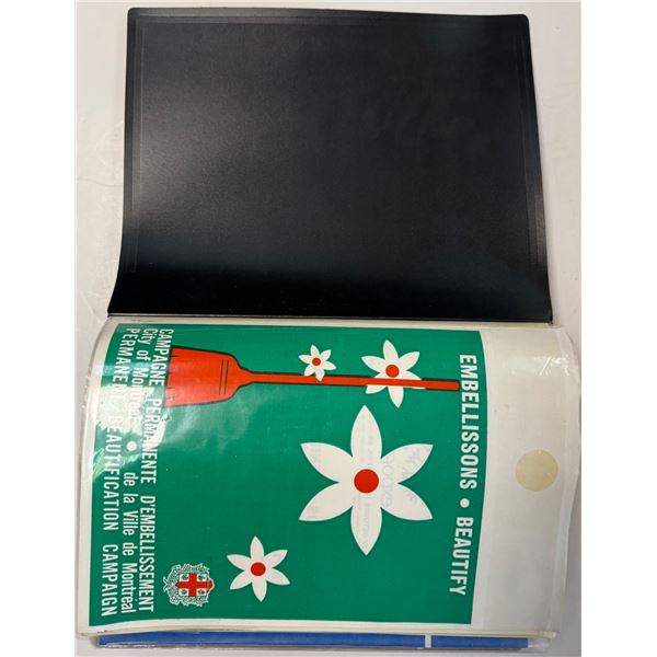 Binder Full of Expo 86 Magazines and Promo Material