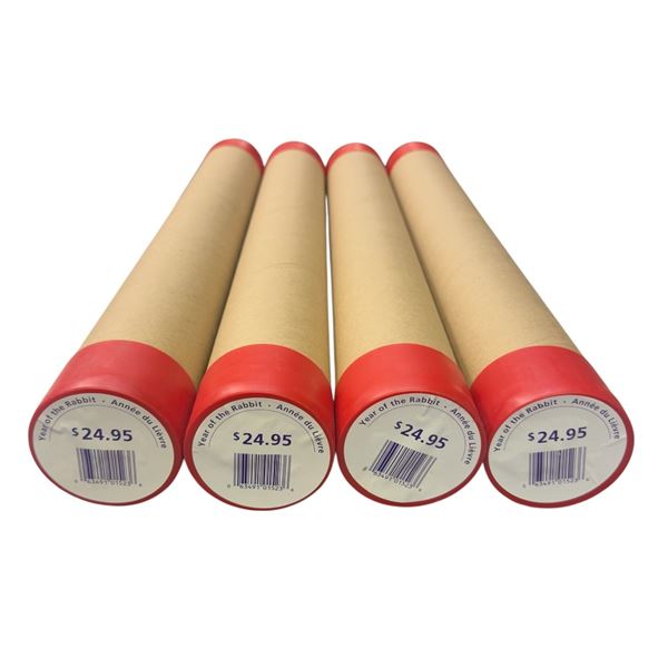 4 pc - Canada Post Limited "Year of The Rabbit" Stamps in Posters