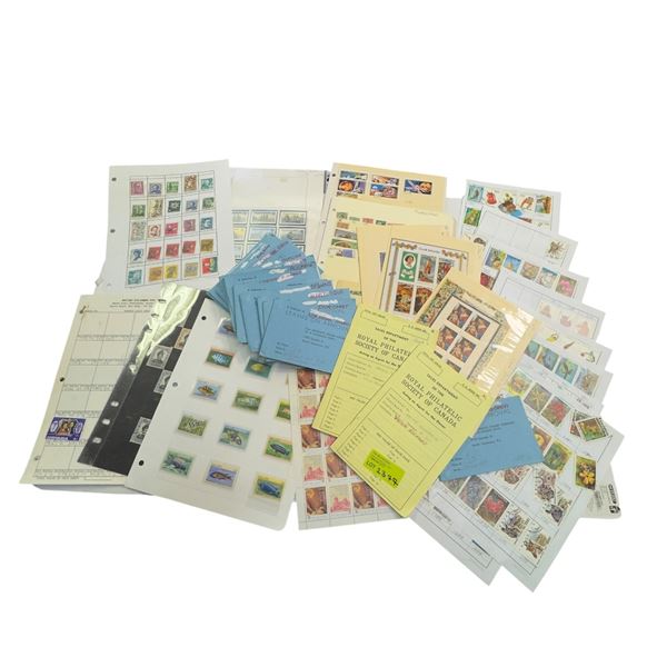 Worldwide Stamps - Hong Kong, Swiss, Canada, British Virgin Islands, Etc.