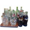 Image 1 : Group Lot - Coca-Cola Glass Bottles, Disney Glasses, Plastic Mugs