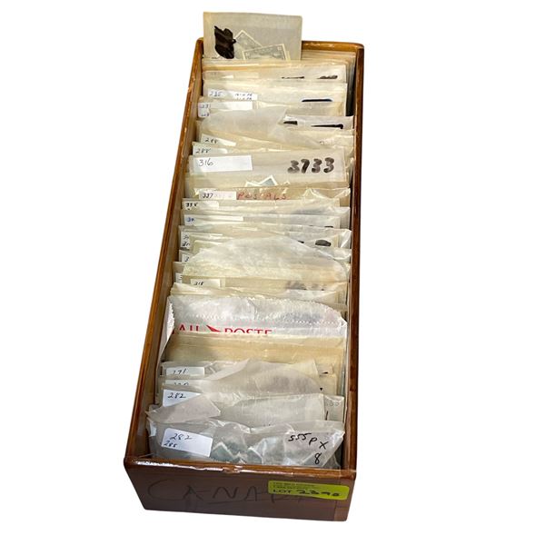 Group - Canadian Collection of Stamps - Organized into Envelopes