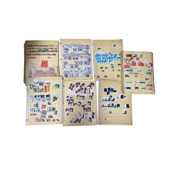 Vintage 1970's Canadian Stamps Organized by Scott Numbers