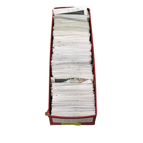 Vintage Canadian Collectable Stamps Catalogued in Protective Sleeves w/ Scott Numbers & Values