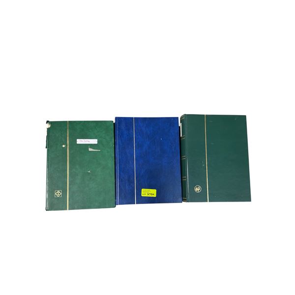 Stamp Albums, Some Stamps Collected, Mostly Empty