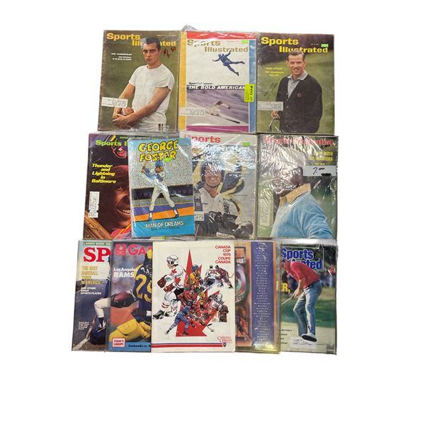 Group - Vintage Sports Illustrated Magazines