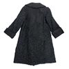 Image 2 : Ladies Vintage Russian Black Persian Lamb  Coat with Certificate of Appraisal *  Size 12-14 * A line
