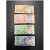 Image 1 : Group of Various CAD Prop Money - 5's, 20's, 50's, 100's