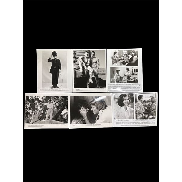 Group of Various Still Shots - "City of Joy", Stop or My Mom Will Shoot, Charlie Chaplin, Mr.Jones, 