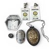 Image 1 : Group of Movie Prop - Metahuman Task Force & Central City Police Detective Badge