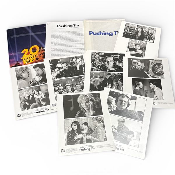"Pushing Tin" Information Booklet w/Group of Still Images