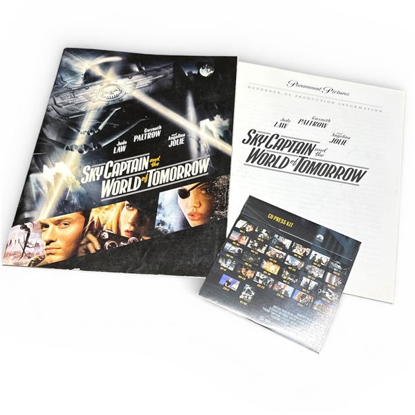 "Sky Captain and the World of Tomorrow" Booklet Includes - CD Press Kit, Booklet, Etc.