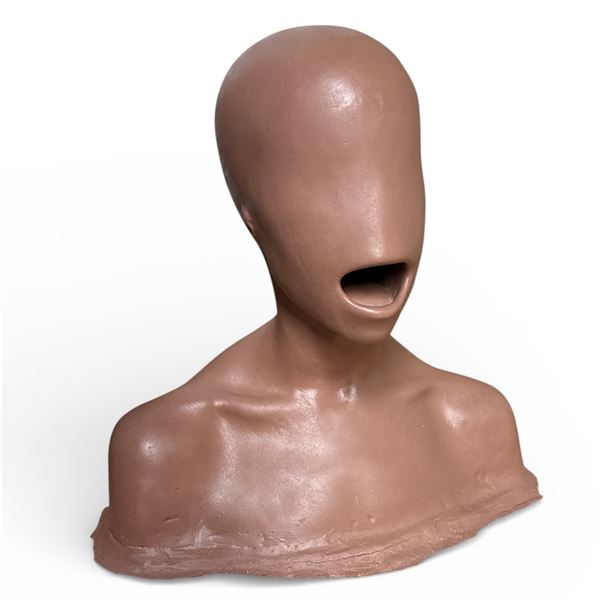 Fresh Blank Face with Open Mouth Bust - From Bill Terezakis