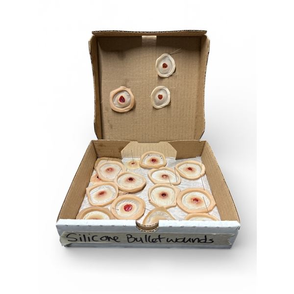 Screen Used Prop - Silicone Bullet Wounds - From Bill Terezakis