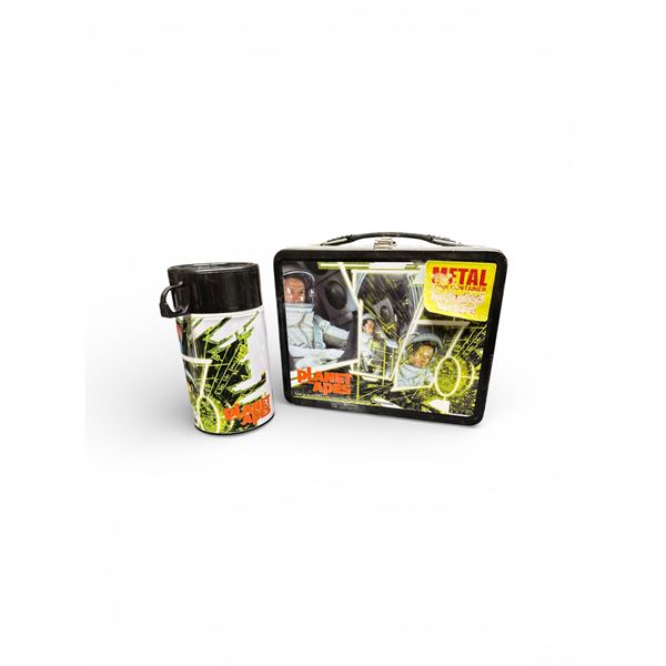 Planet of the Apes Metal Lunch Box & Thermos Movie Prop
