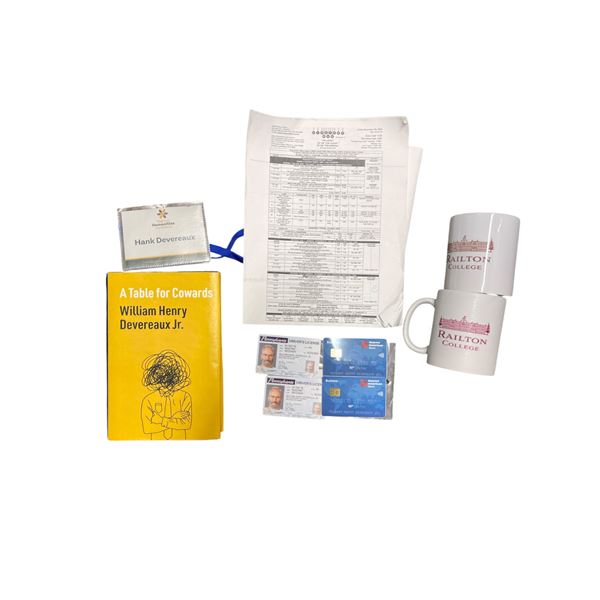 Lucky Hank - Bob Odenkirk Cups, Books, IDs, Etc.