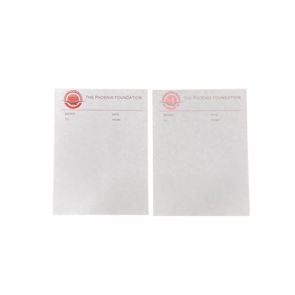 MacGyver Original Letterhead Stationery - The Phoenix Foundation