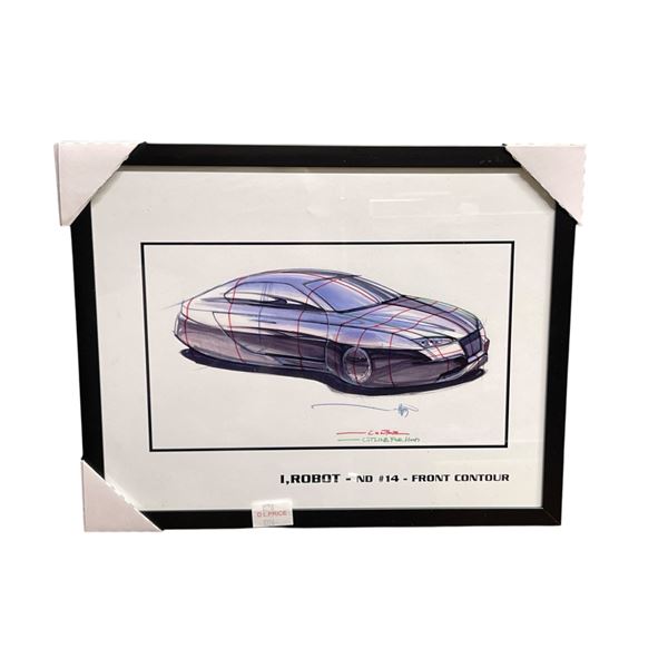 I,Robot - ND #14 - Front Contour Framed Picture (Approx. 15in W x 12in H)