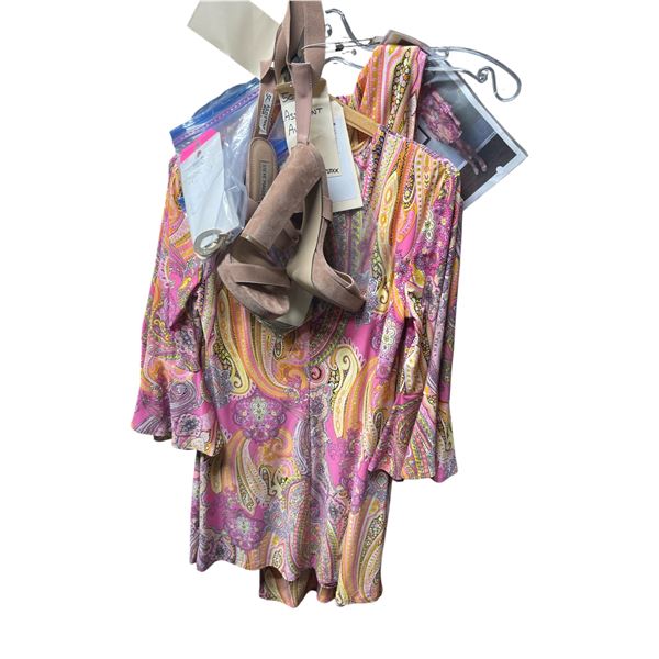 Group of 3 Movie Set Dec Dresses & Steve Madden Shoes