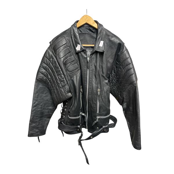 Terminator 3: Rise of The Machines Leather Jacket - Exact & Extremely Rare Replica Arnold Schwarzene