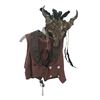 Image 2 : Fantasy Woodland Costume Set with Horned Mask & Accessories - Film/TV Wardrobe