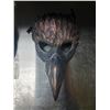 Image 2 : Fantasy Costume Armor Vest with Fur Pieces, Mask & Horn Props - Film/TV Wardrobe