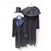 Image 1 : Period Costume Coat with Cloak & Top Hat - Film/TV Wardrobe