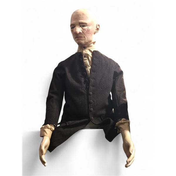 Film Production Prop Life-Size Male Character Mannequin in Period Tunic - From Witch Show