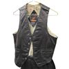 Image 4 : Lot of Assorted Vests & Skirts - Black Leather & White Studded Vests with Gold Skirts (Various Sizes