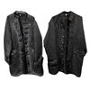 Image 1 : Lot of Black Brocade Jackets - Button & Frog Closure Styles (Formal/Costume Wear, Various Sizes)
