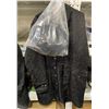 Image 3 : Lot of Black Brocade Jackets - Button & Frog Closure Styles (Formal/Costume Wear, Various Sizes)