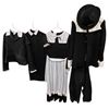 Image 1 : Lot of Black & White Period Costumes - Pilgrim/Colonial Style Outfits with Dress, Tops & Hat