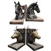 Image 1 : Group of 4 Deer & Horse Style Bookends