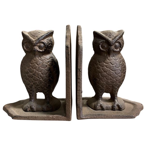 Pair of Owl Bookends