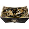 Image 1 : Oriental Style Lacquered Dragon Motif Jewelry Box