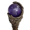 Image 3 : Decorative Fantasy Wizard Staff with Faux Crystal Top - Film/TV Wardrobe