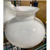 Image 3 : Assorted Milk Glass Lamp Shades (3)